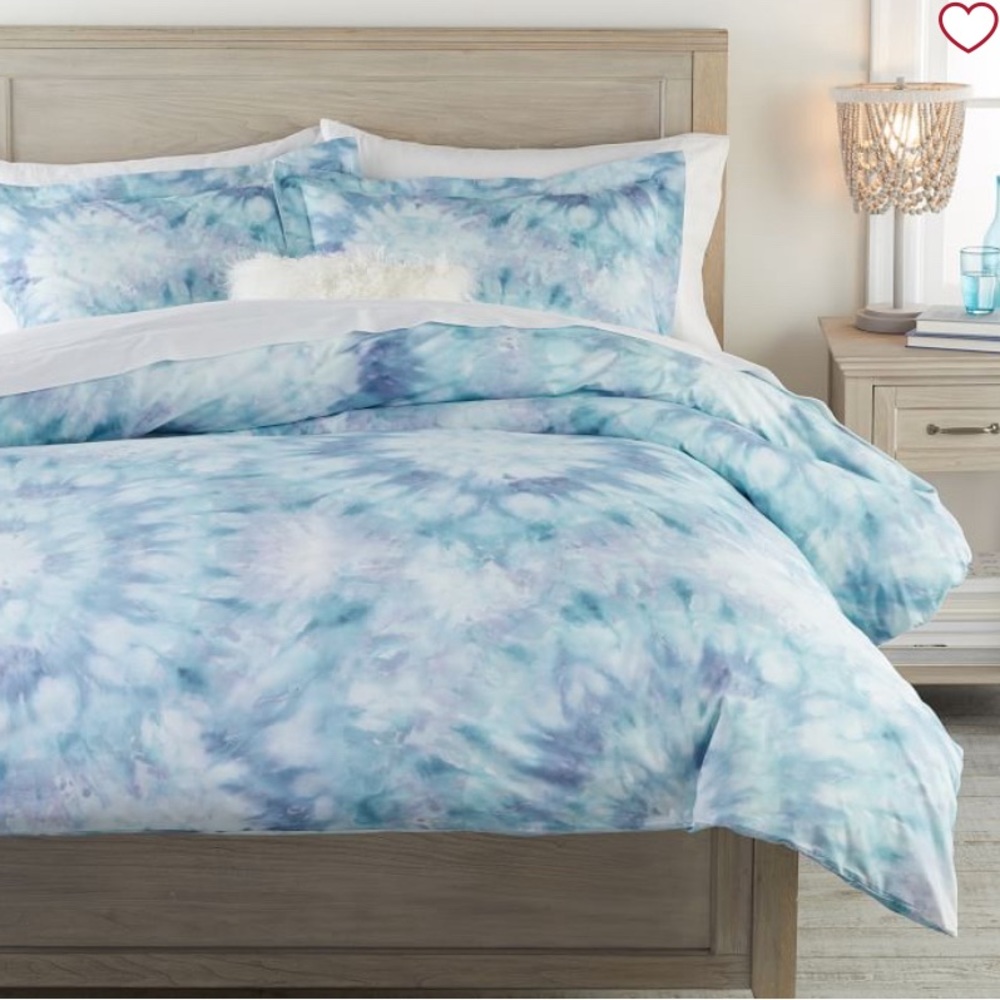 Potterybarn Teen Full/Queen Duvet and sham set•EUC
